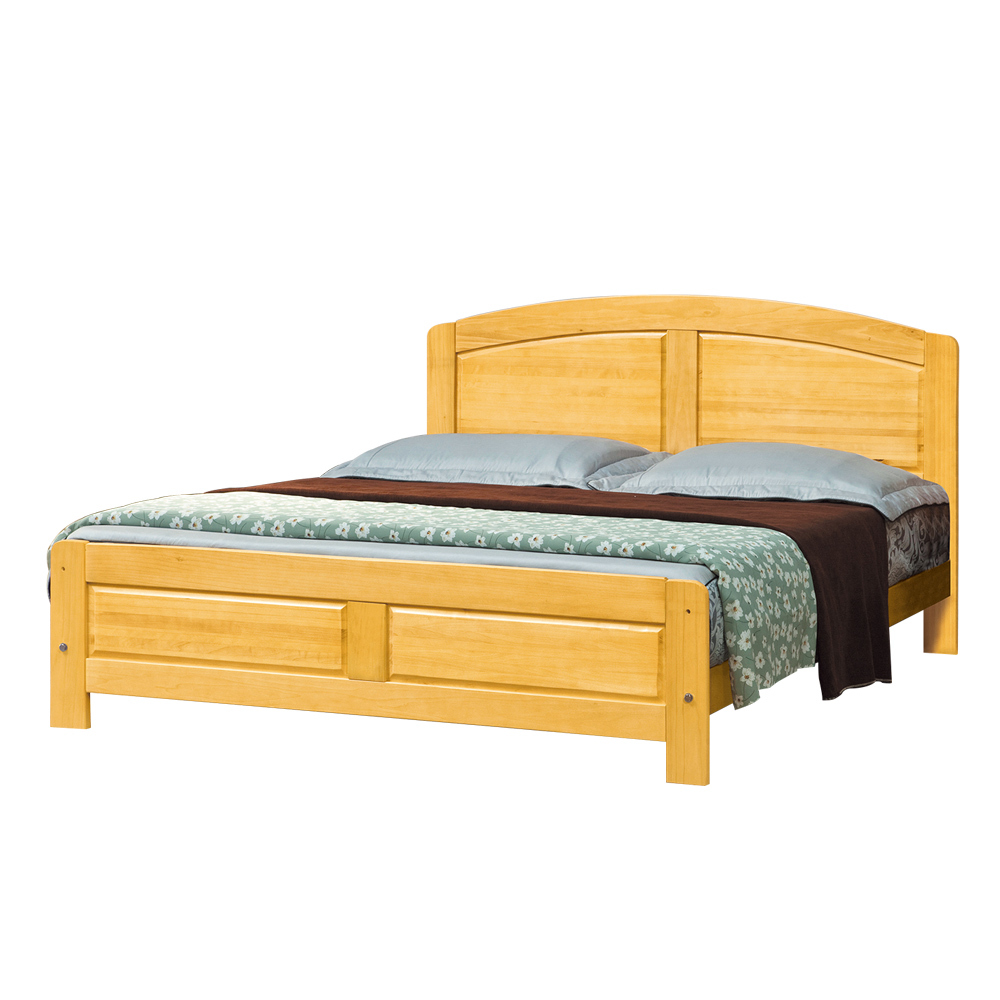 柏菲5尺簡約雙人床架(不含床墊)