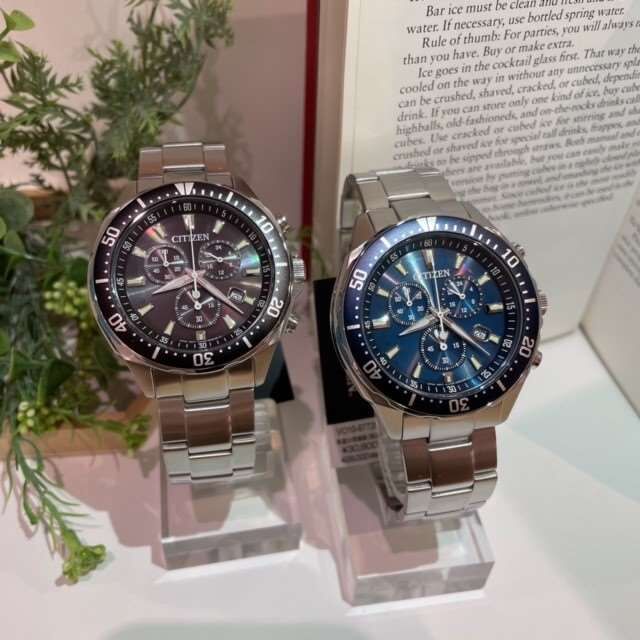 Citizen 星辰 Collection Eco Drive Chronograph Diver's Design VO10-6771F , VO10-6772F 光動能 男士手錶