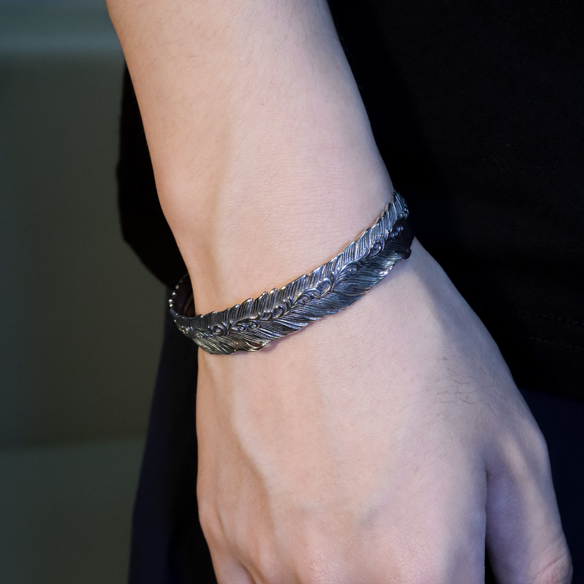 | 925純銀丨成為你的羽翼手鐲  | BR1403 |