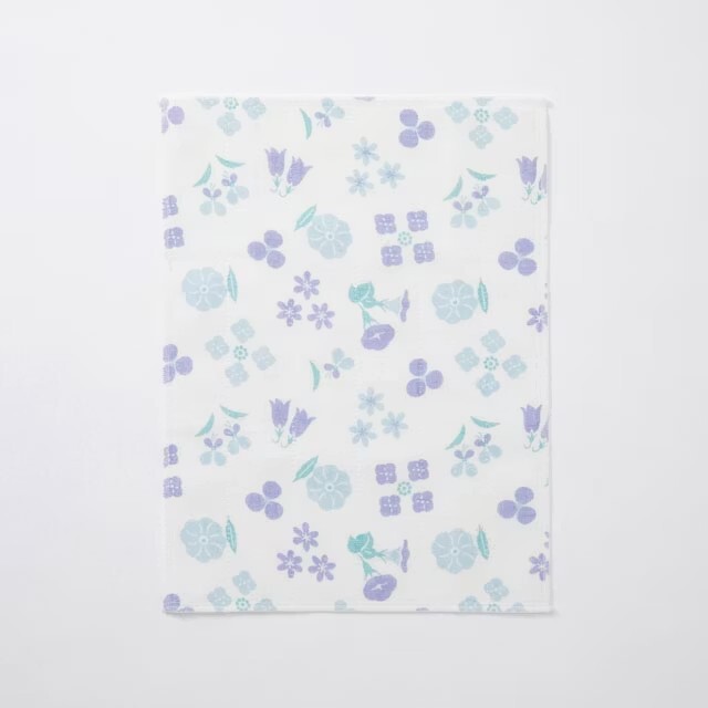 中川政七商店 - 2025夏蚊帳織方巾 / 夏季花紋