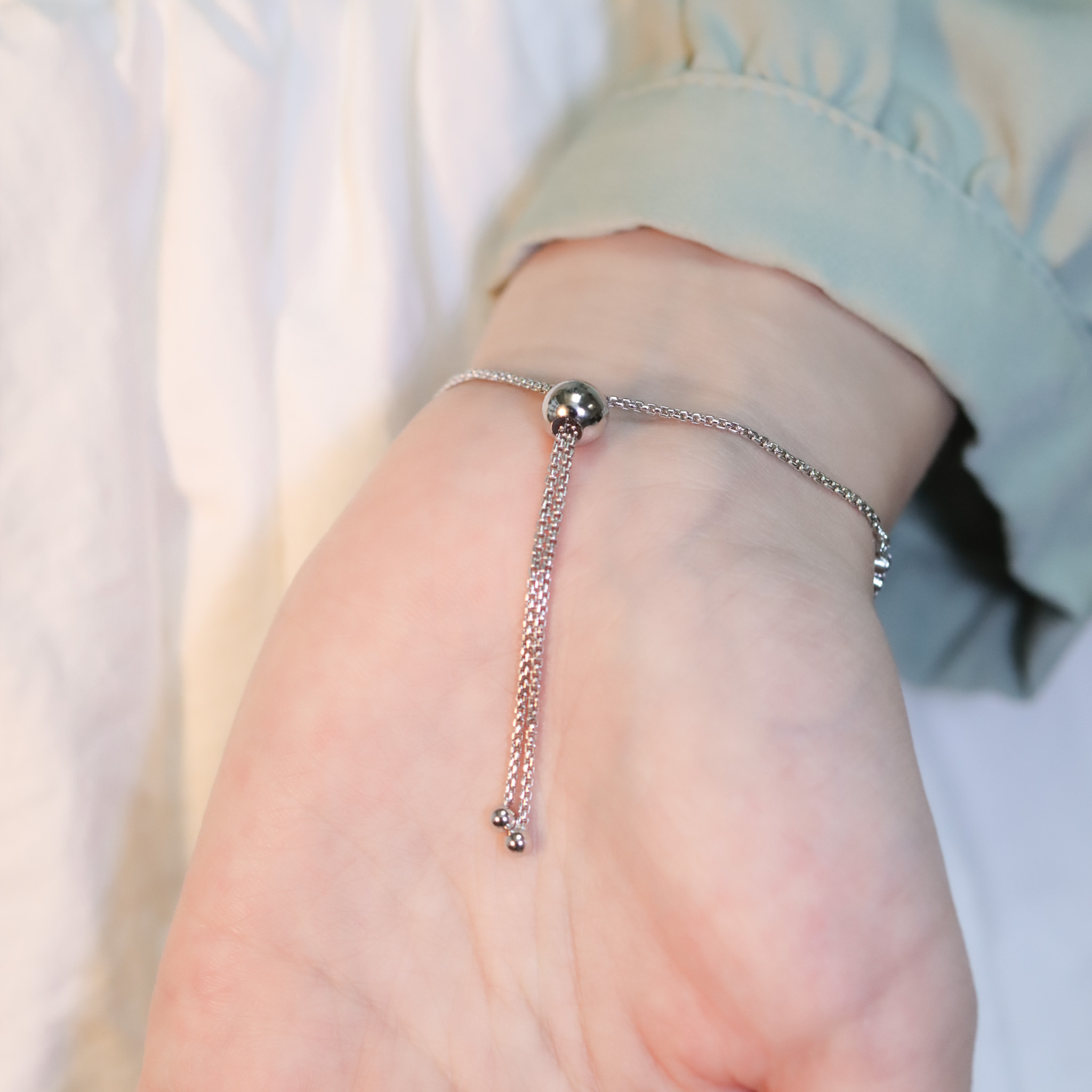 | 925純銀・白金 | 漫彩虹精靈手鏈 | BR1397 |