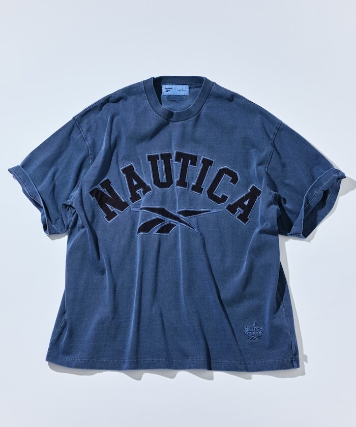 2025秋冬聯名🇯🇵 REEBOK X NAUTICA1 染色 水洗 標誌圓領短T 短袖 重磅 厚磅 / 預購
