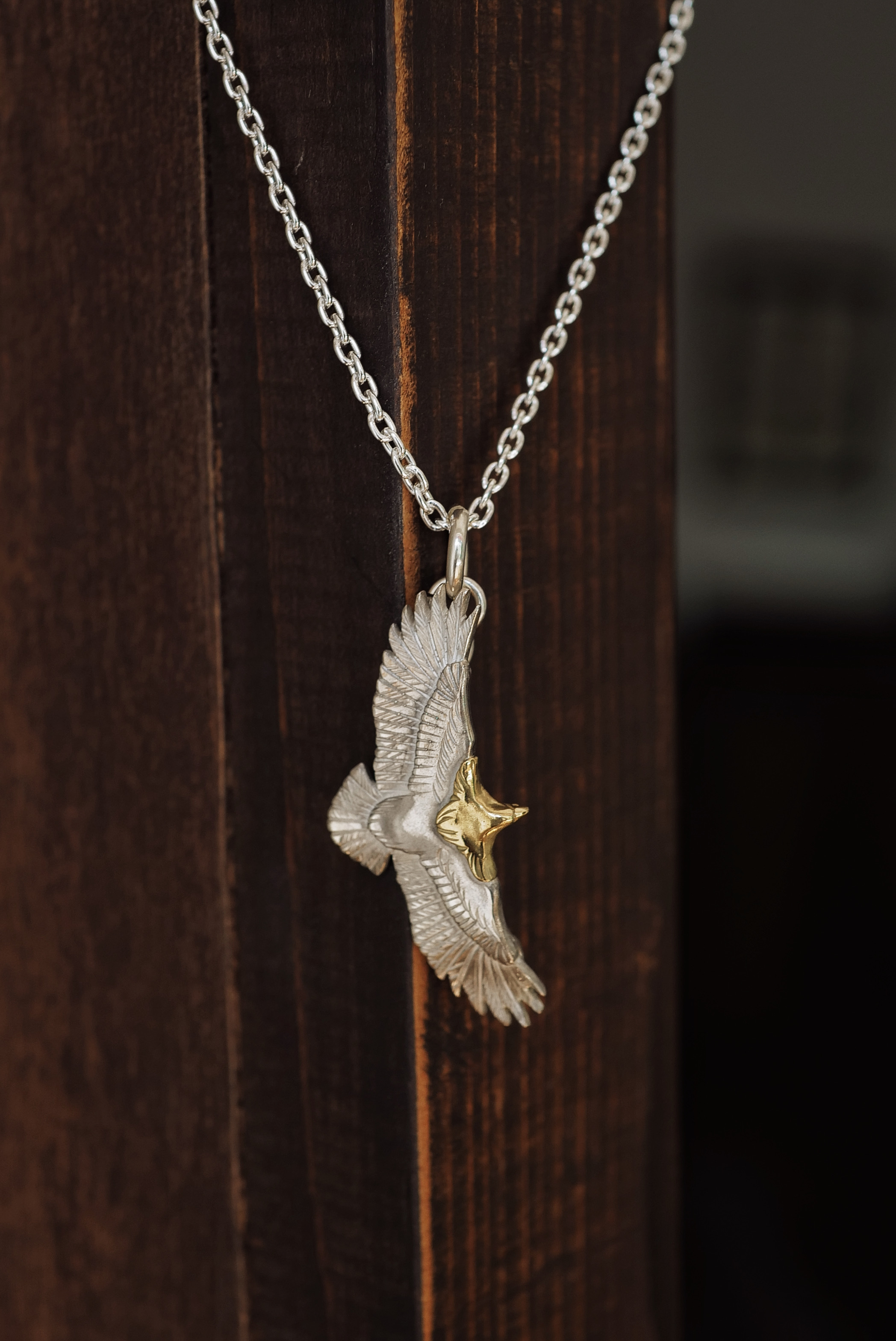 Eagle Pendant with Chain