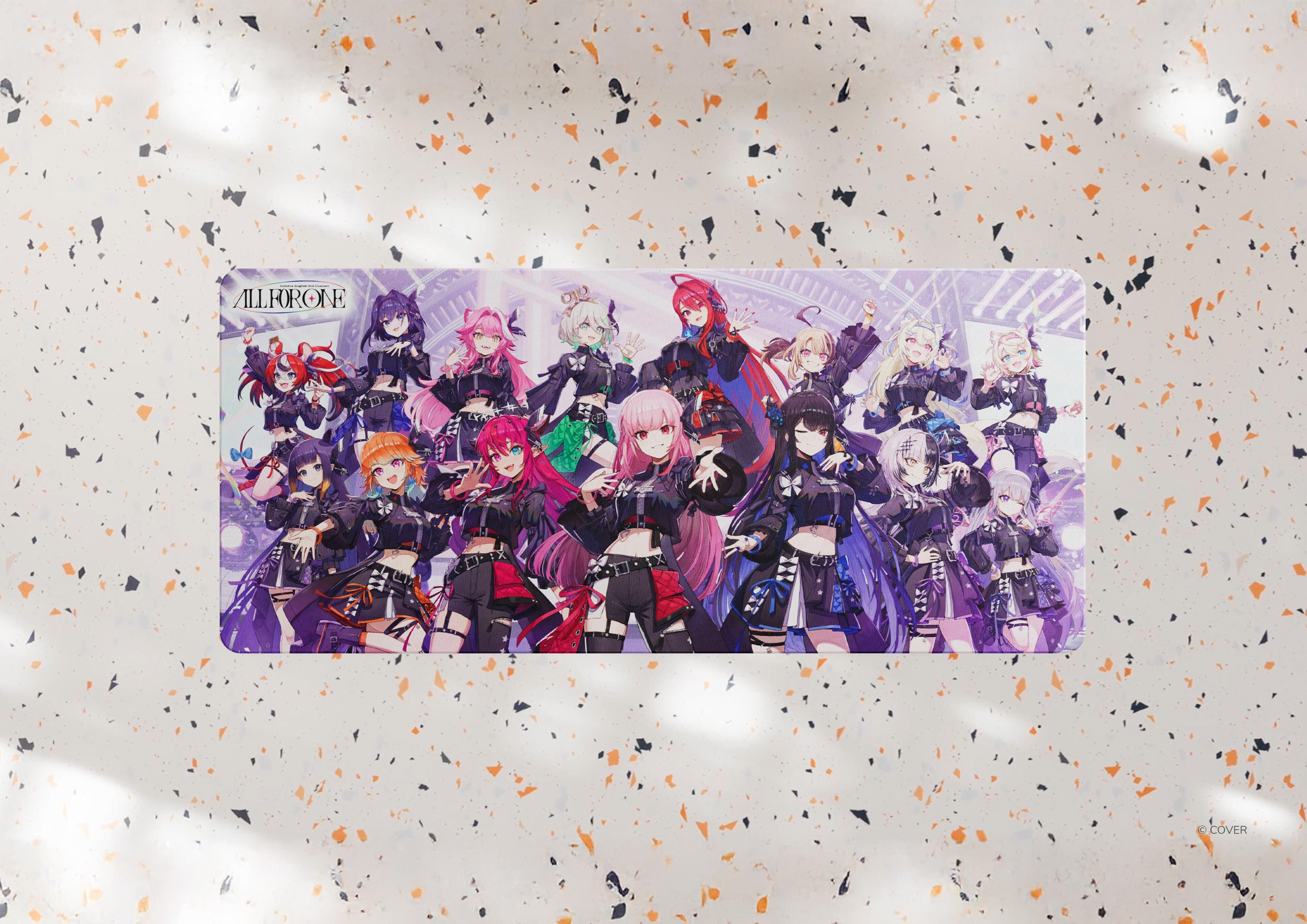 「官品代購」HYTE hololive English 3rd Concert -All for One- Desk Pad