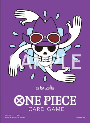 海賊王卡牌遊戲 官方卡套: 豪華亞光限定卡套 VOL.3 妮可・羅賓