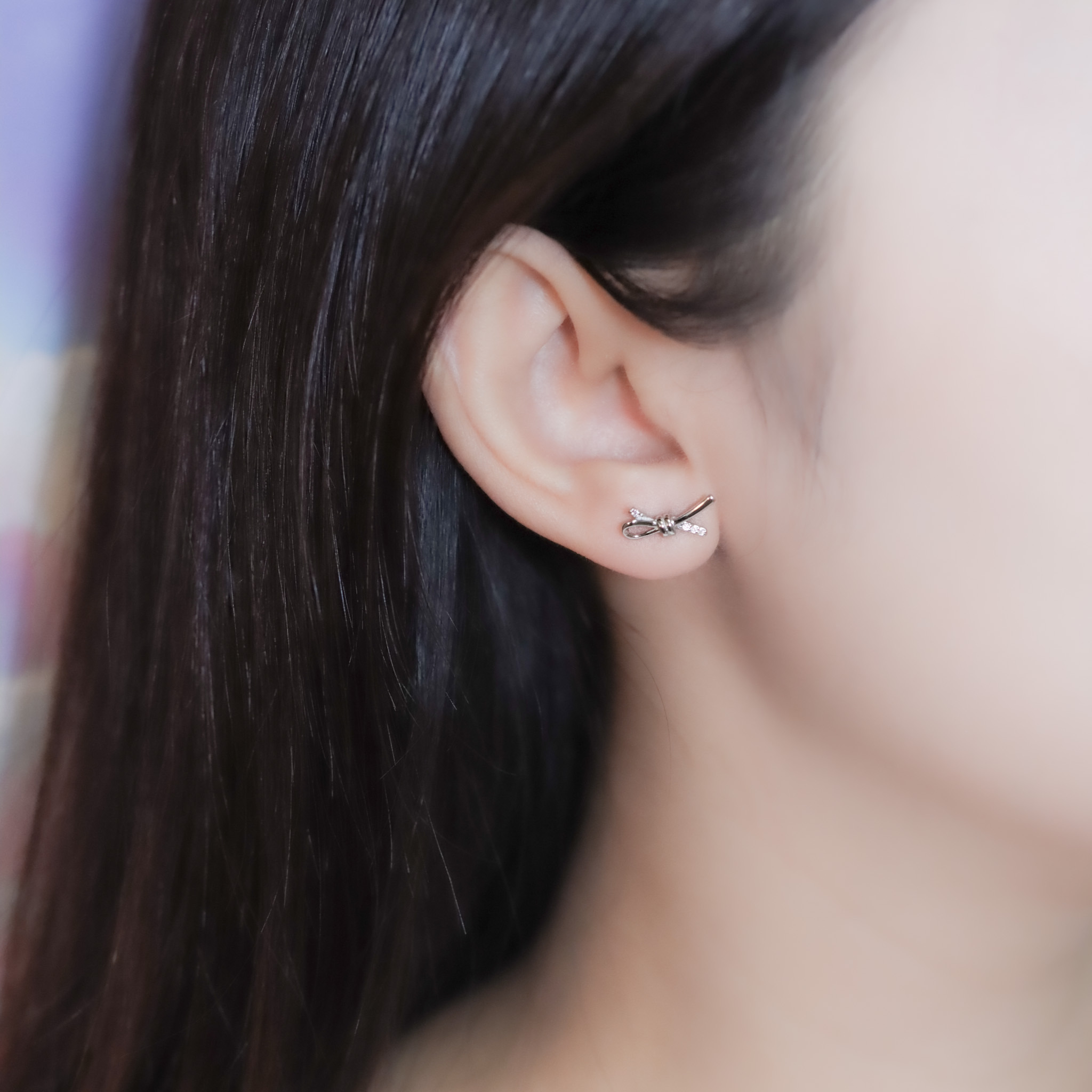 | 925純銀 | 氣質小結耳環 | EA1036 |