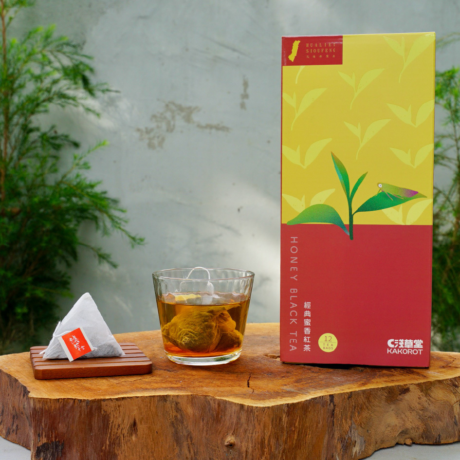 蜜香紅茶茶包精裝盒-12入