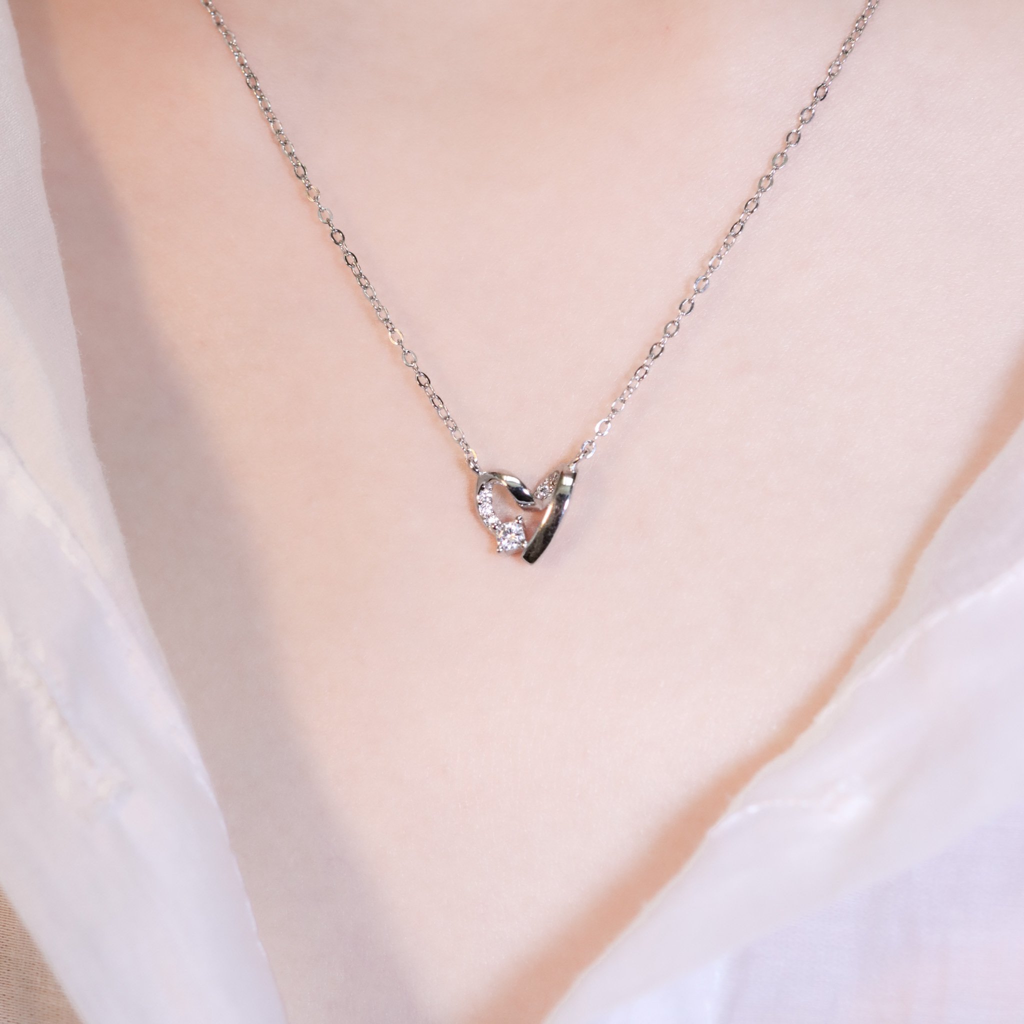 | 925銀丨我愛你項鍊 | NE1482 |