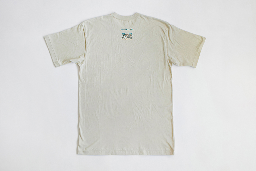 鹿兒島睦週邊 - T恤 鱷魚 米色 L