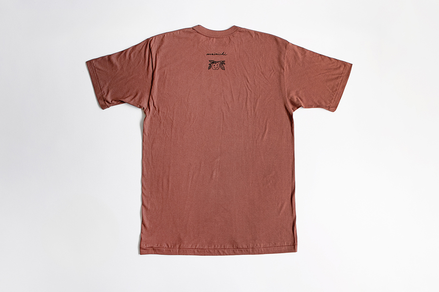 鹿兒島睦週邊 - T恤 鱷魚 棕色 M