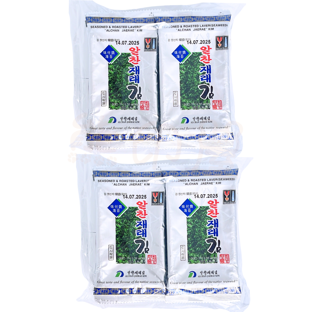 韓國即食紫菜(原味)-十包裝 20g X2
