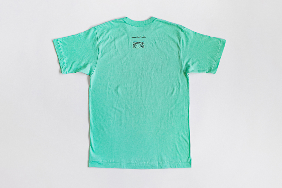 鹿兒島睦週邊 - T恤 狗狗 淺綠色 M