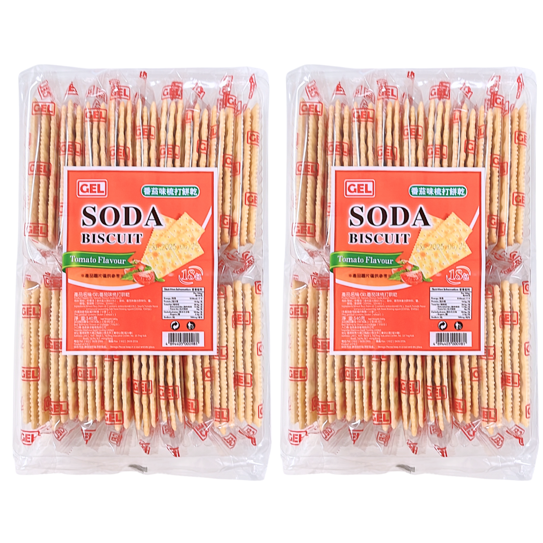 GEL 蕃茄味梳打餅 540g x2
