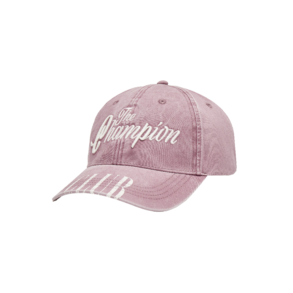 中性 - RETRO CAMPUS 刺繡CLUB印花棒球帽 -粉紅色 （U5CACCU26K8）