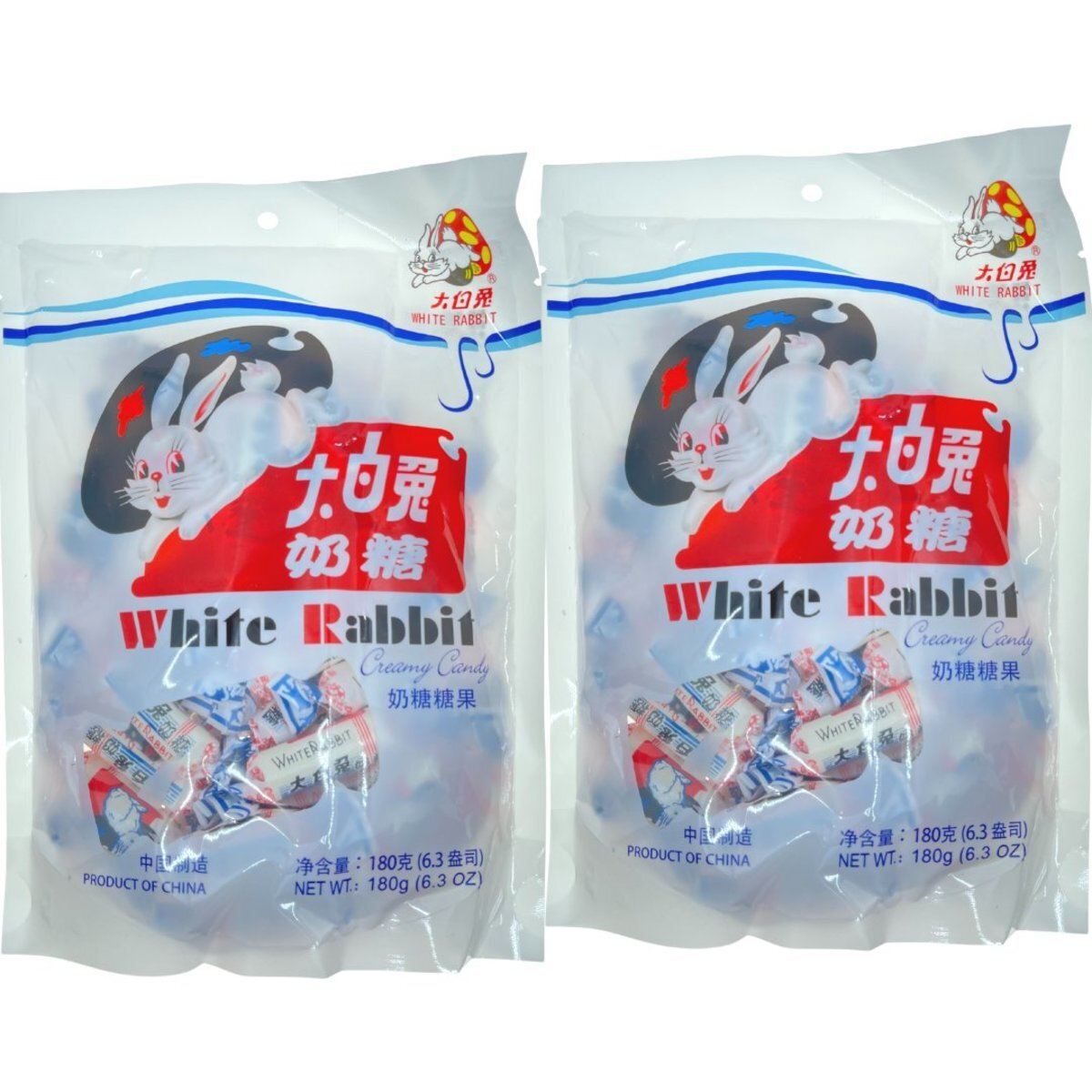 大白兔奶糖 180g X 2