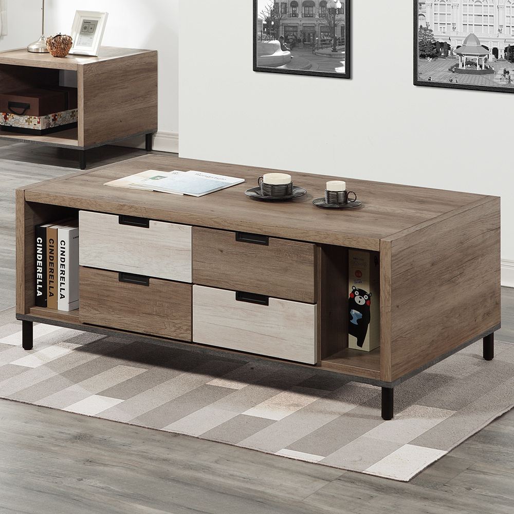 拜爾4.3尺工業風大茶几