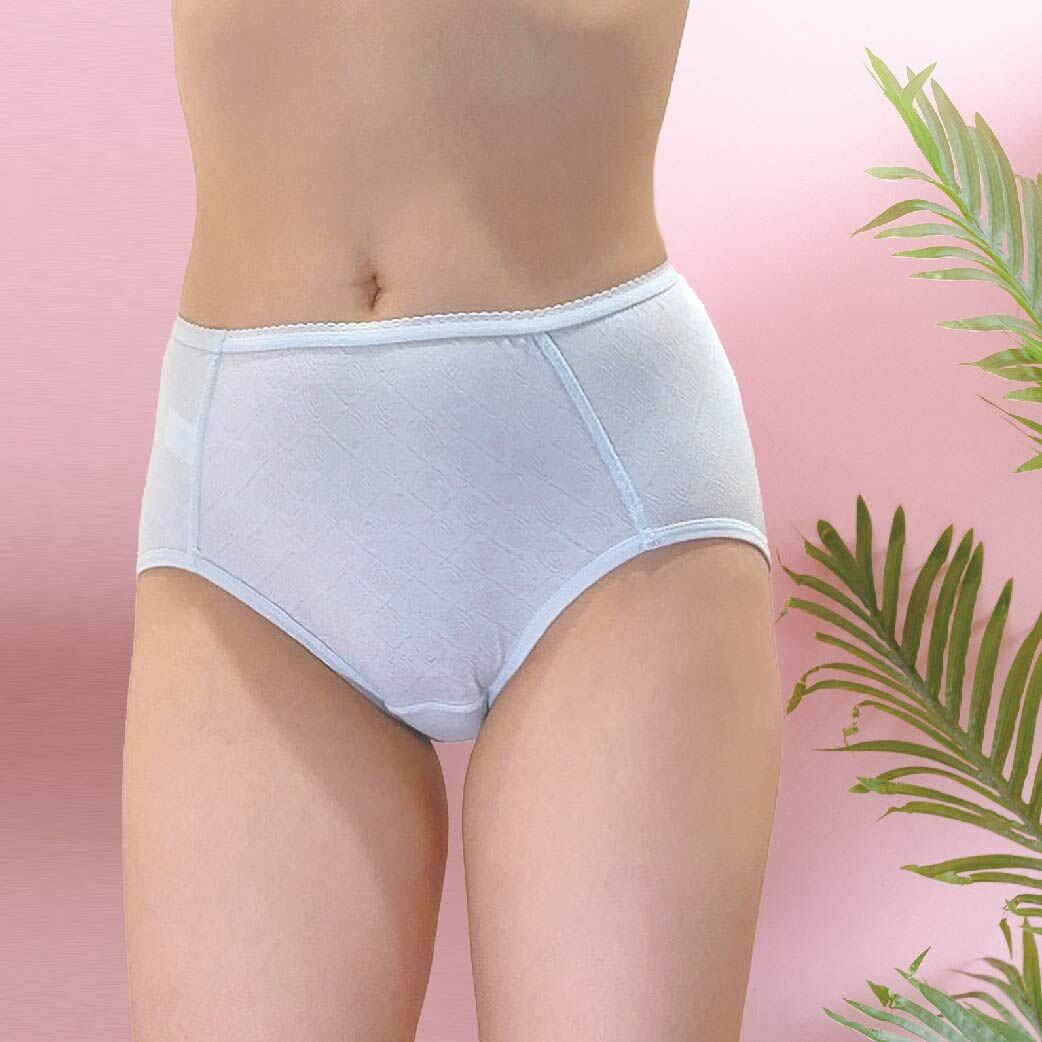 小三福 三福 #286女大棉質葉片花型彈力三角褲（S~XXL）