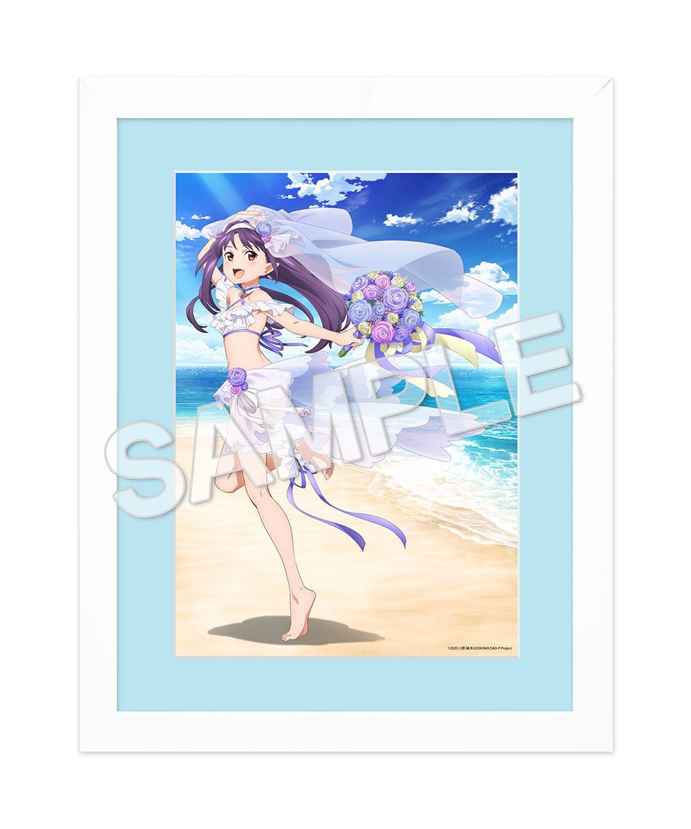 預購-KDcolle 5周年紀念 『Sword Art Online刀劍神域』 有紀 盛夏閃耀☆花嫁ver. 複製原畫【日本進口精品】