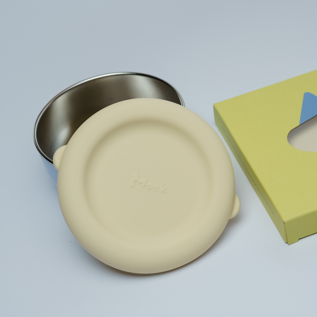 微笑蘑菇矽膠小粥碗蓋∣Moek X Jesper