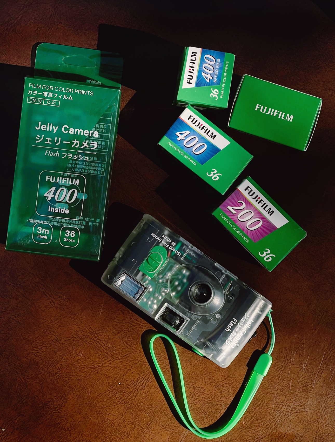 【代購】Fujifilm Jelly Camera 富士 果凍相機 即可拍 全透明特別版 底片相機 可換底片 4色