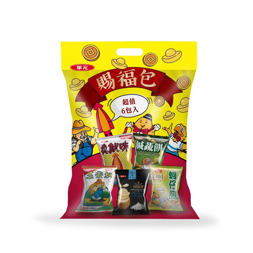 (箱購) 華元賜福包x6袋/箱