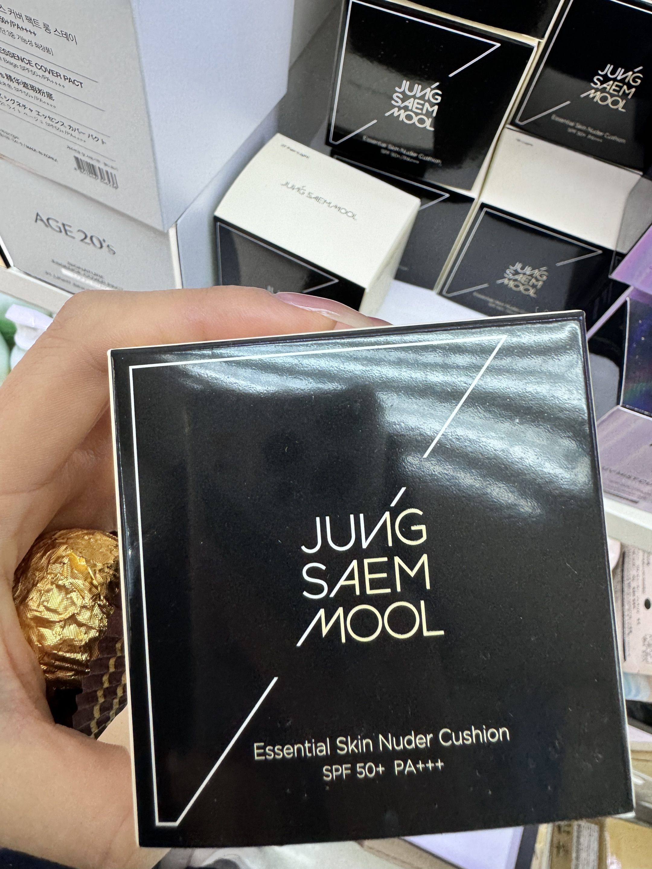 JUNG SAEM MOOL 裸妝感氣墊粉餅 SPF50+ / PA+++ 14g*2 #19 Light