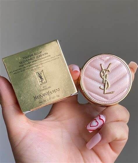 聖羅蘭 明彩輕透亮肌氣墊粉底 #B10 Porcelain 5g 限定版mini氣墊