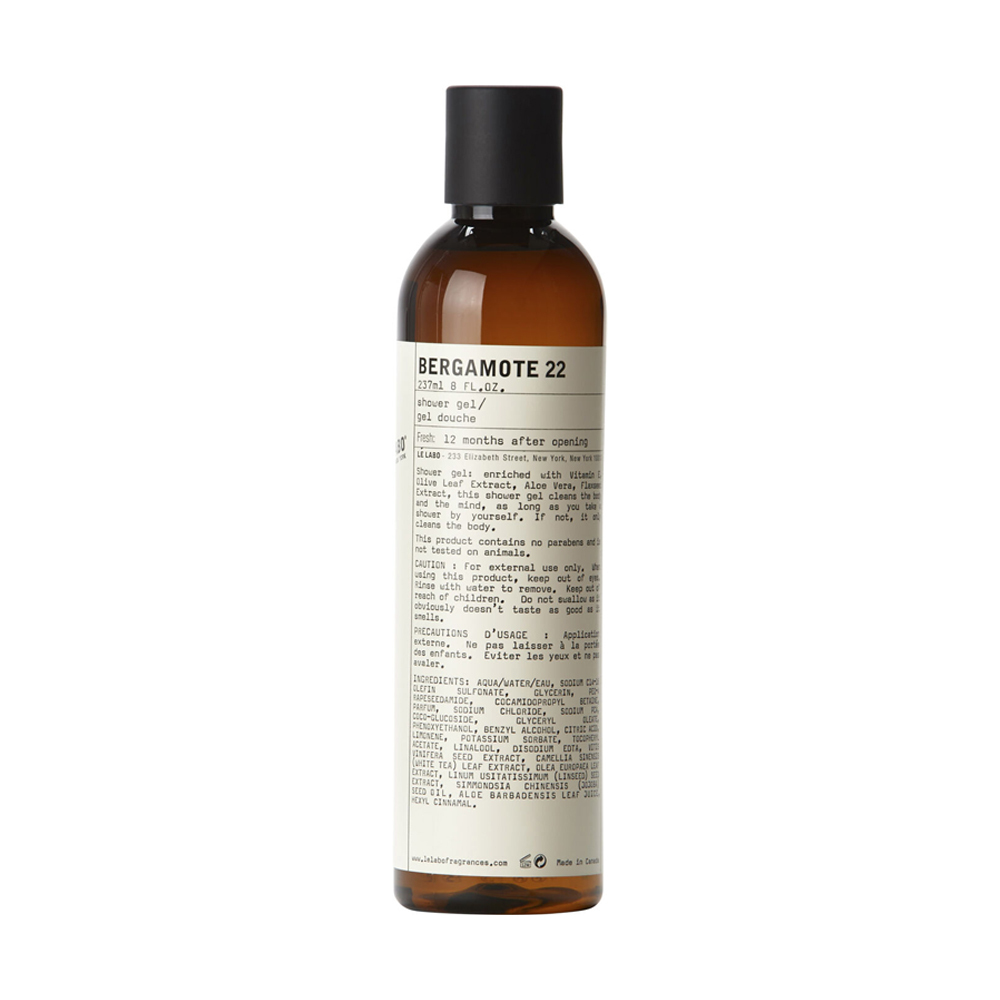 LE LABO 香水實驗室 沐浴膠  237ml Bergamote 22