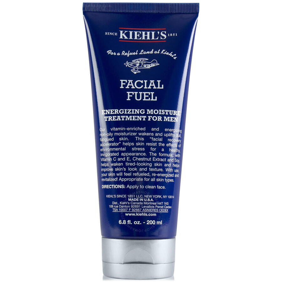 KIEHL'S Facial Fuel Daily Energizing Moisture Treatment For Men 200ml