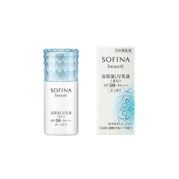 蘇菲娜 美白高保濕活膚防曬乳液 SPF50+ PA++++ 清爽型 30ml