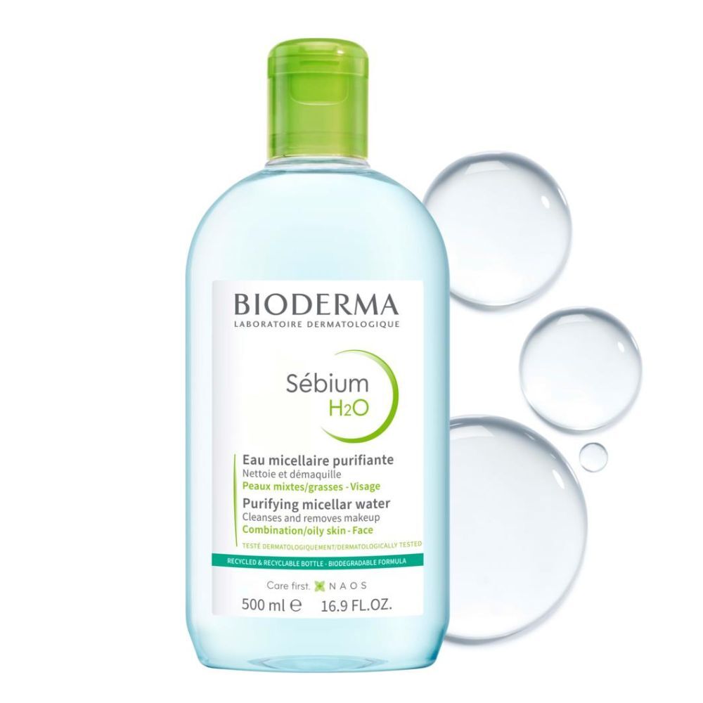BIODERMA 貝德瑪 控油卸妝潔膚水 500ml