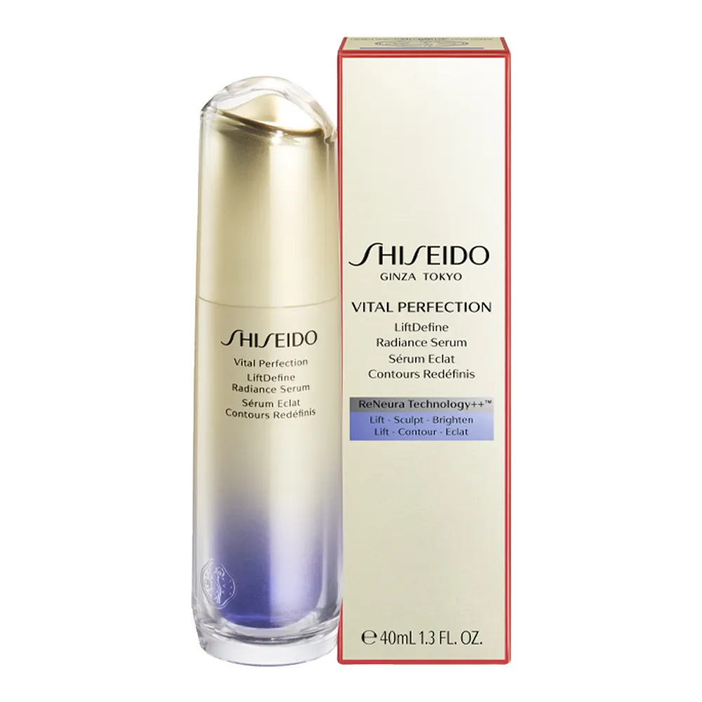 SHISEIDO 資生堂 VITAL PERFECTION 雙效緊緻亮白修護精華 40ml