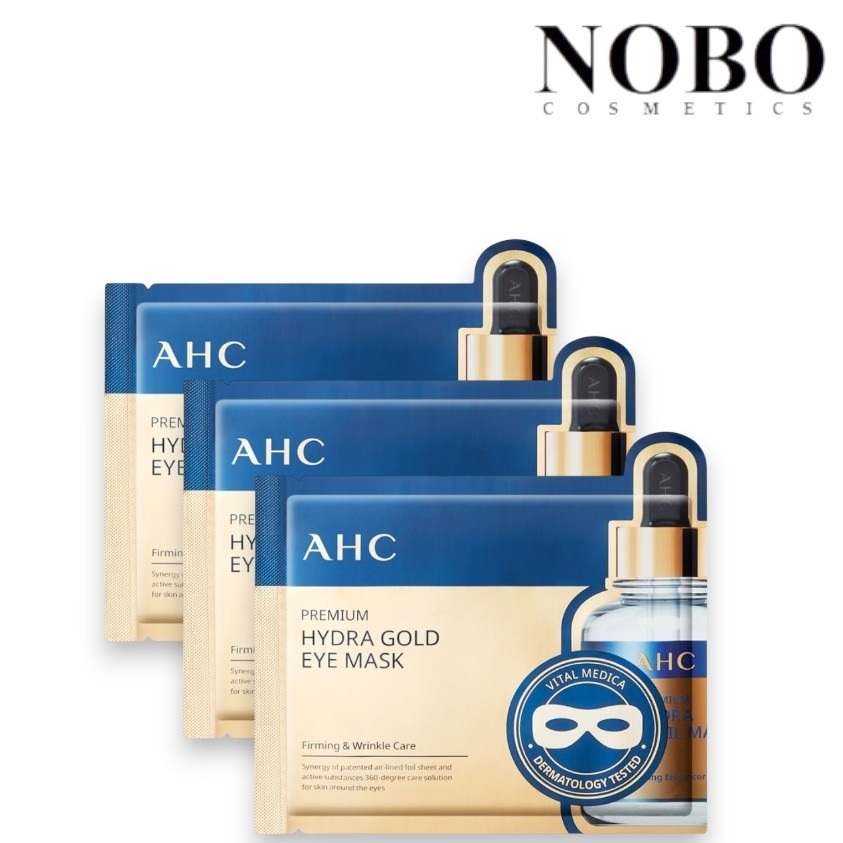 AHC 玻尿酸水潤緊緻金箔眼膜 [7ml x 5片] ** 版本隨機發貨 **