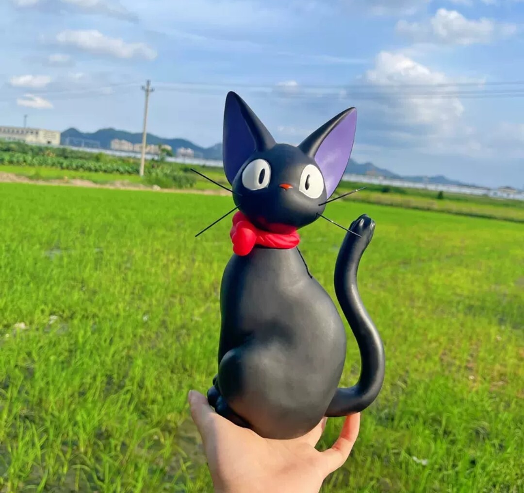 可愛小黑貓存錢筒擺飾