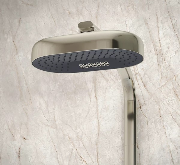 KOHLER Anthem 恆溫三路淋浴柱(羅曼銀) K-26332T-9-BN (雙功能頂噴花灑、手持花灑)