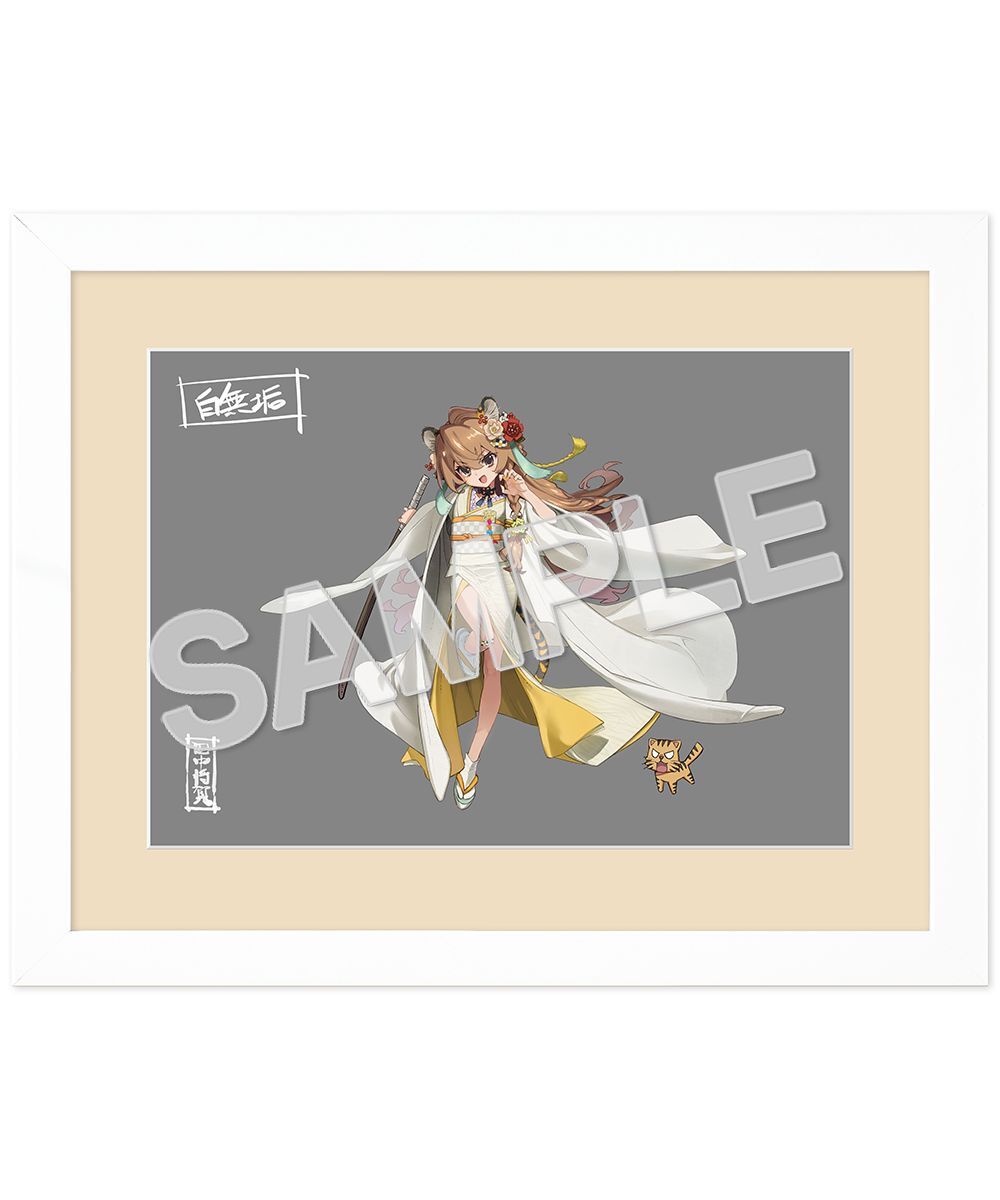 預購-KDcolle 5周年紀念 『TIGER×DRAGON！』 逢坂大河 白無垢ver. 複製原畫【日本進口精品】