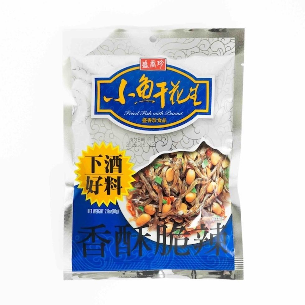盛香珍小魚干花生80g(平行進口)