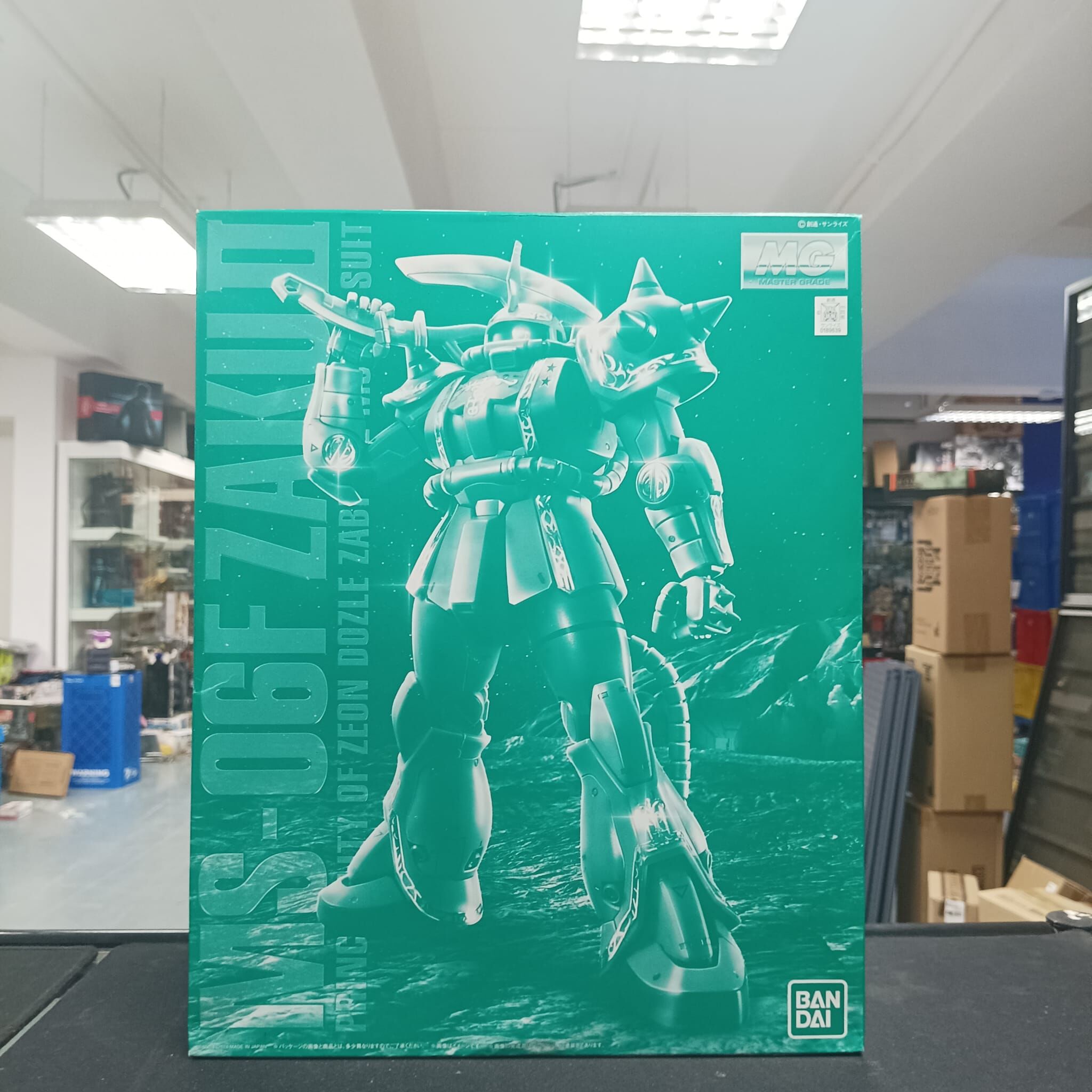 MG 1/100 MS-06F Zaku Ii Dozle Zabi use