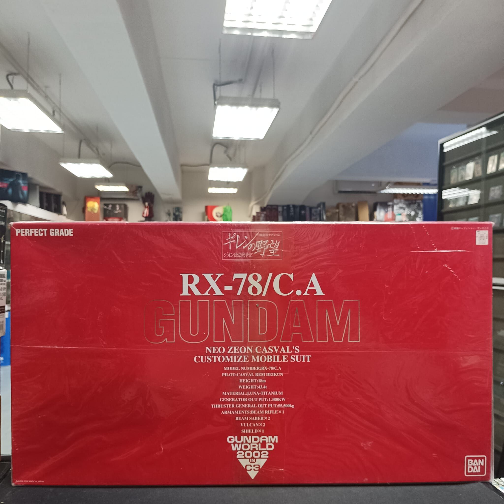 GUNDAM-BANDAI PG C.A Casval's