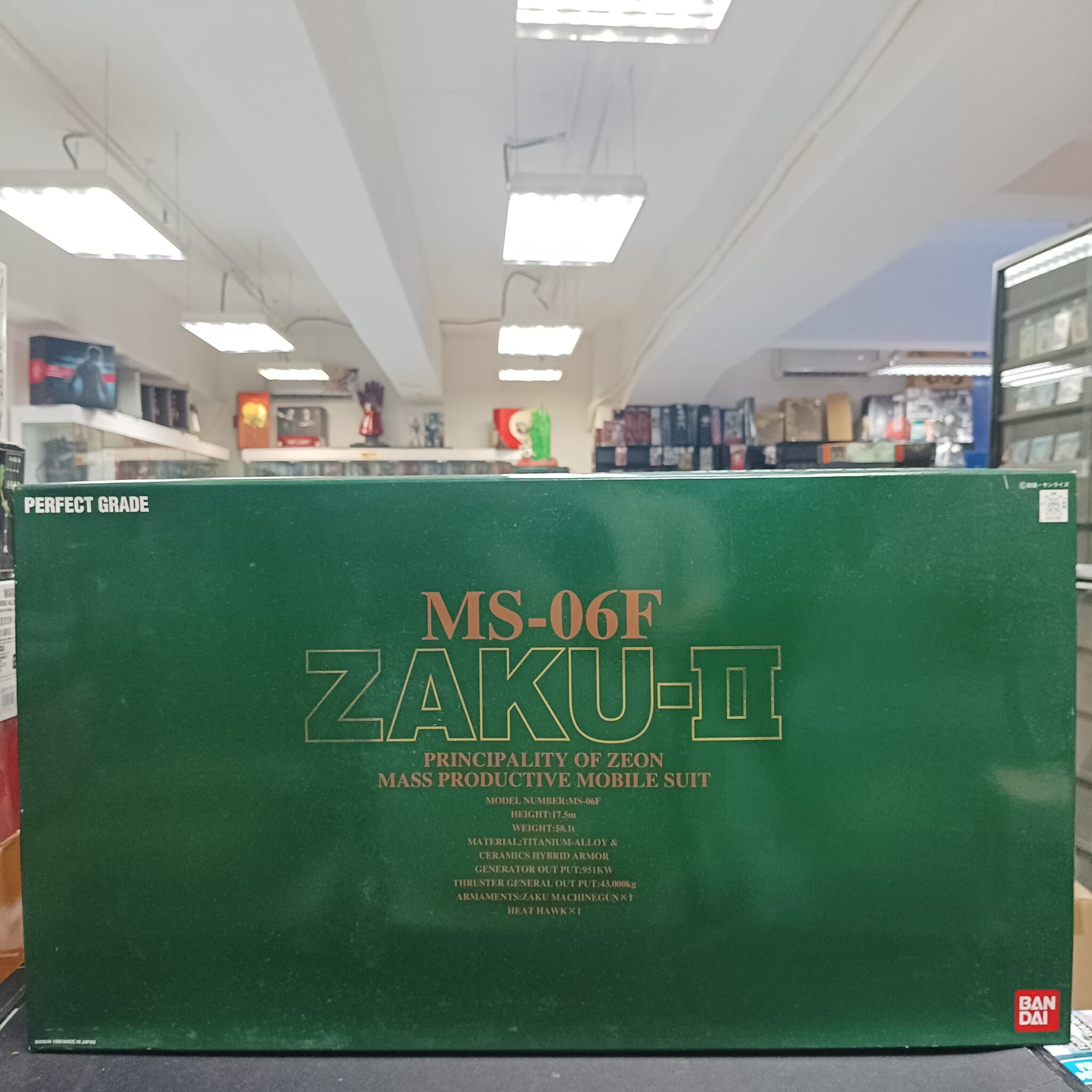 GUNDAM-BANDAI PG MS-06F Zaku II