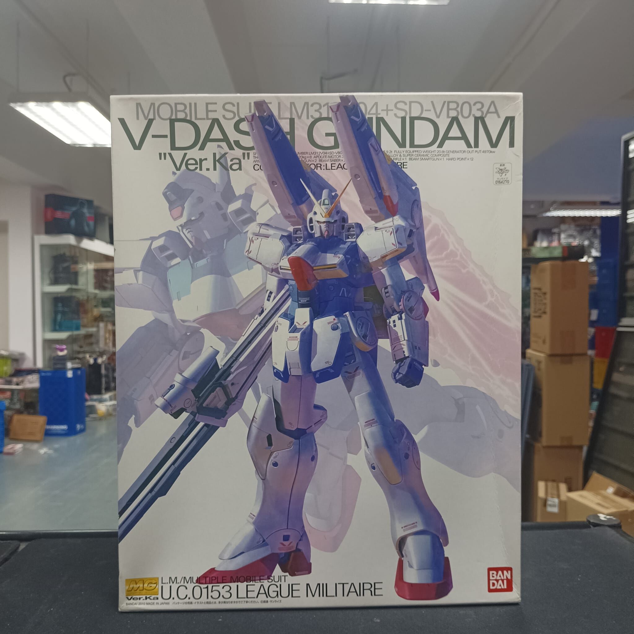MG 1/100 V Dash Gundam Ver ka