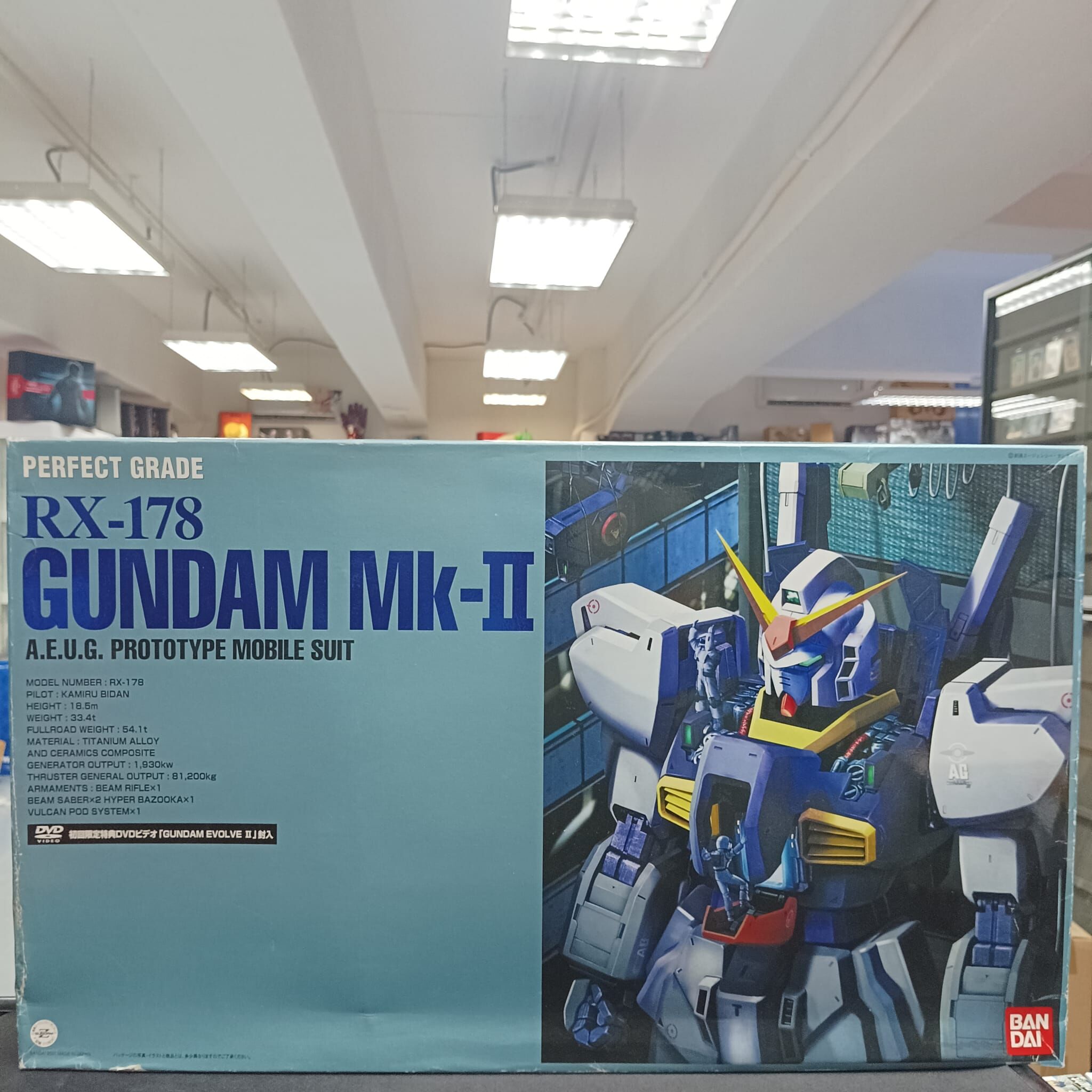GUNDAM-BANDAI PG RX178 Gundam Mk-II
