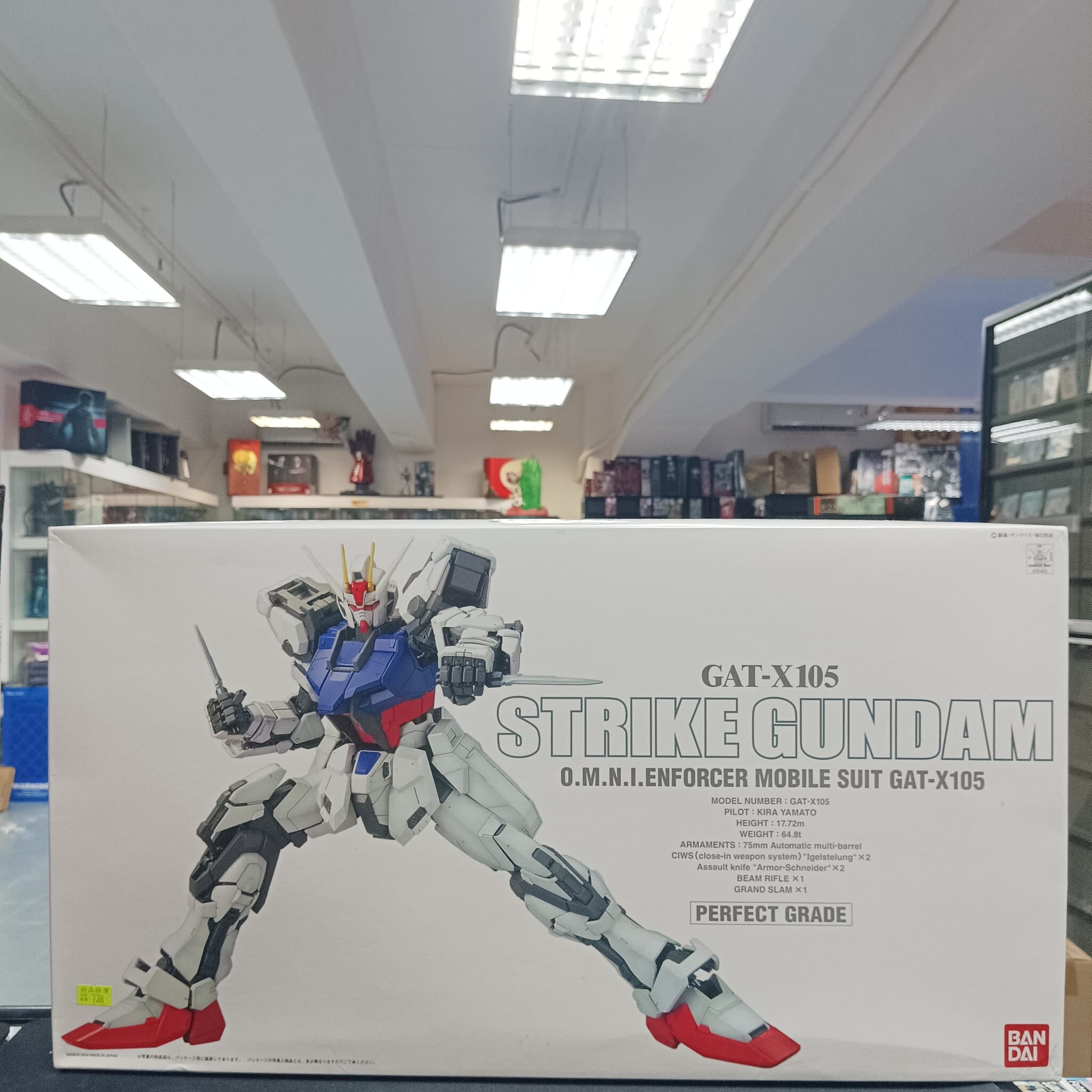 GUNDAM-BANDAI PG Strike Gundam