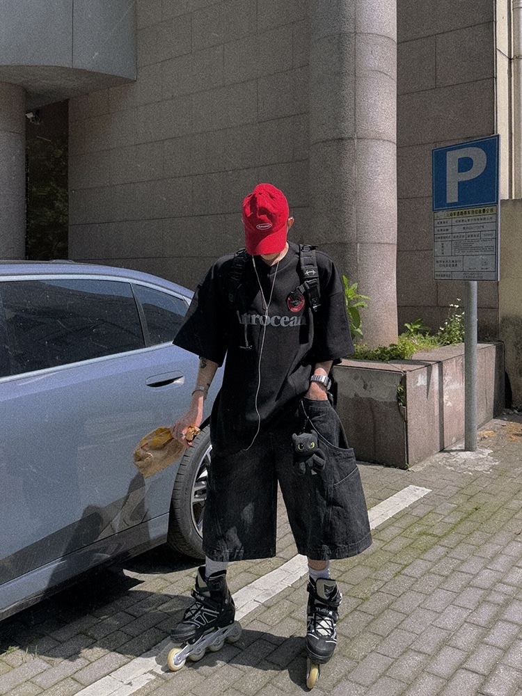 Aurocean 復古徽章刺繡短袖球衣