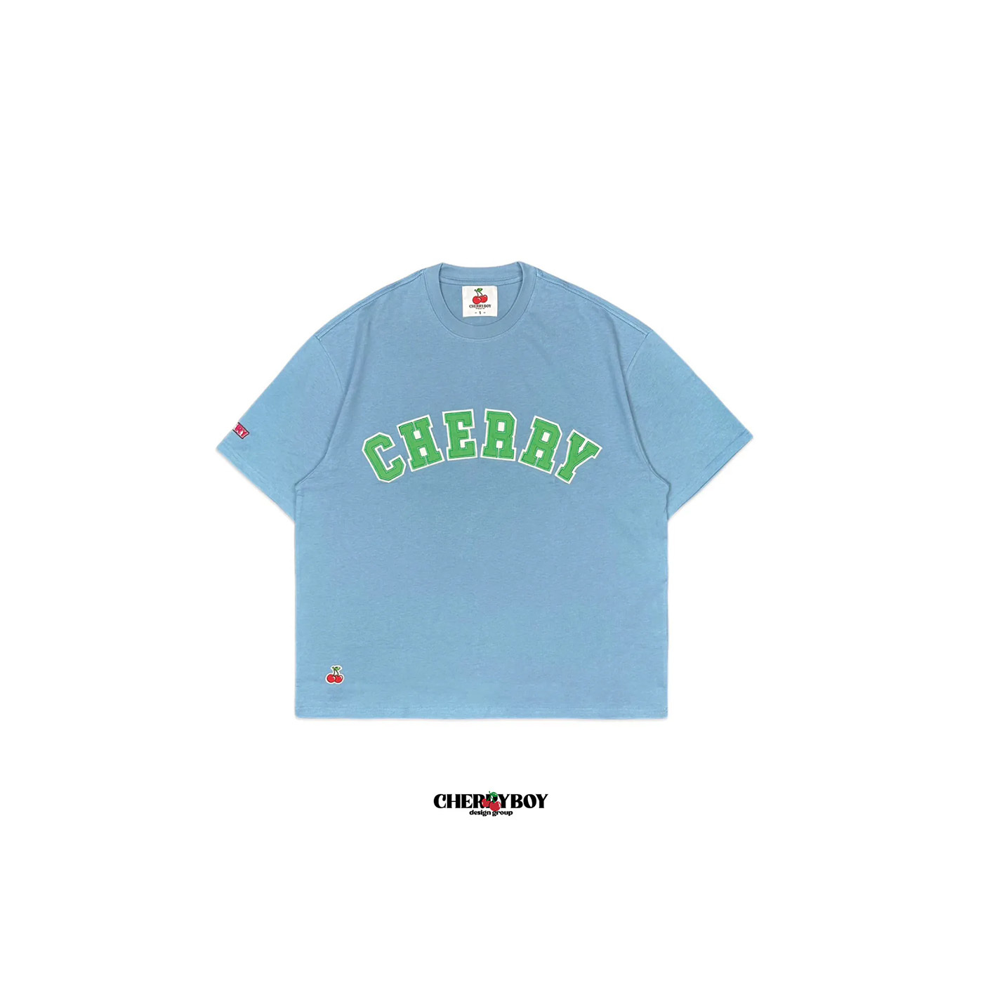 CHERRYBOY CHERRY PATCHWORK TEE【CB24006】