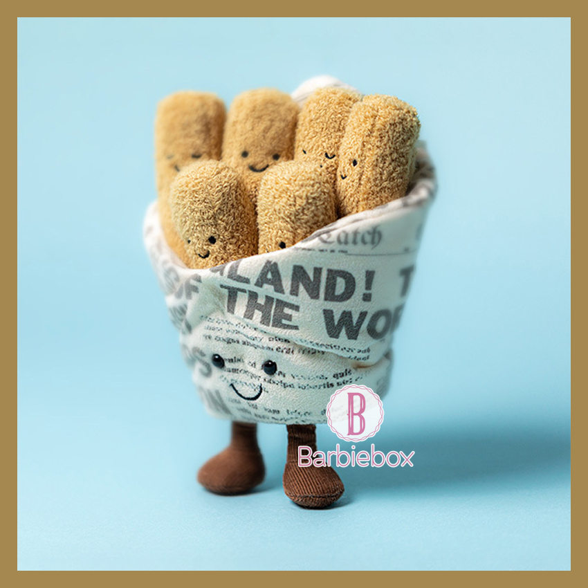 英國jELLYCAT|Amuseables Cosy Chips 炸薯條A2CCH