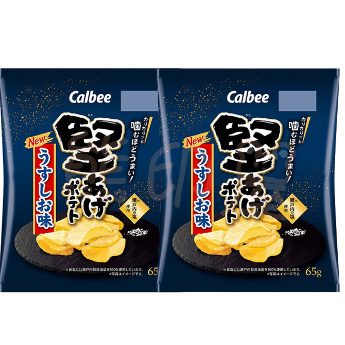 日本卡樂B堅薯片(低鹽味) X2 包  到期日 2026-6-30
