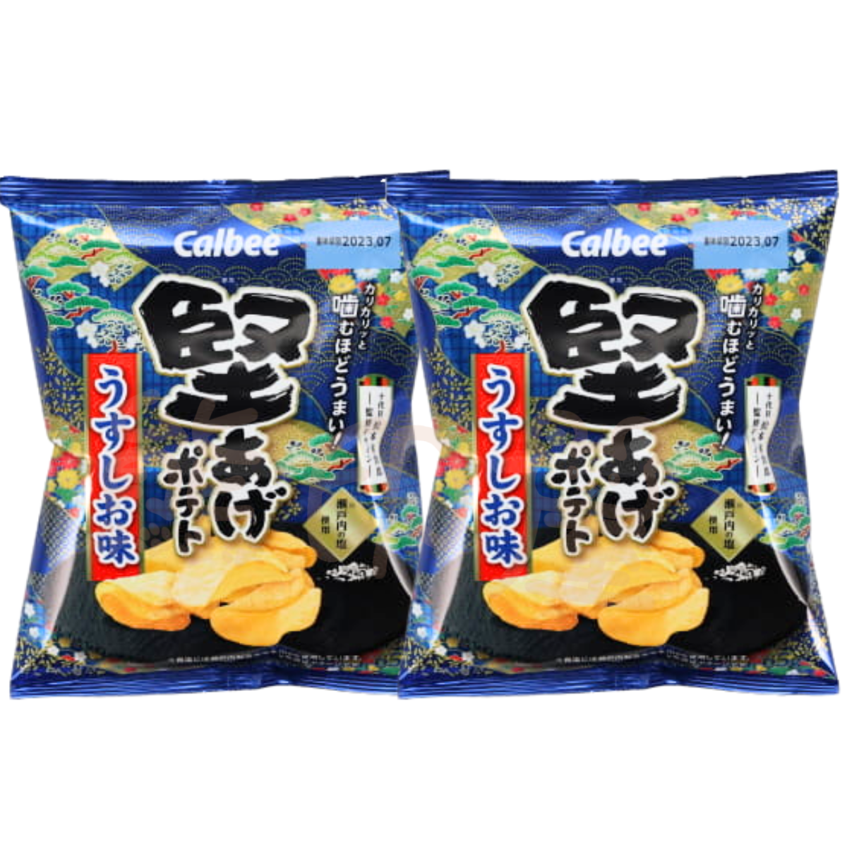 日本卡樂B堅薯片(低鹽味) X2 包  到期日 2026-6-30