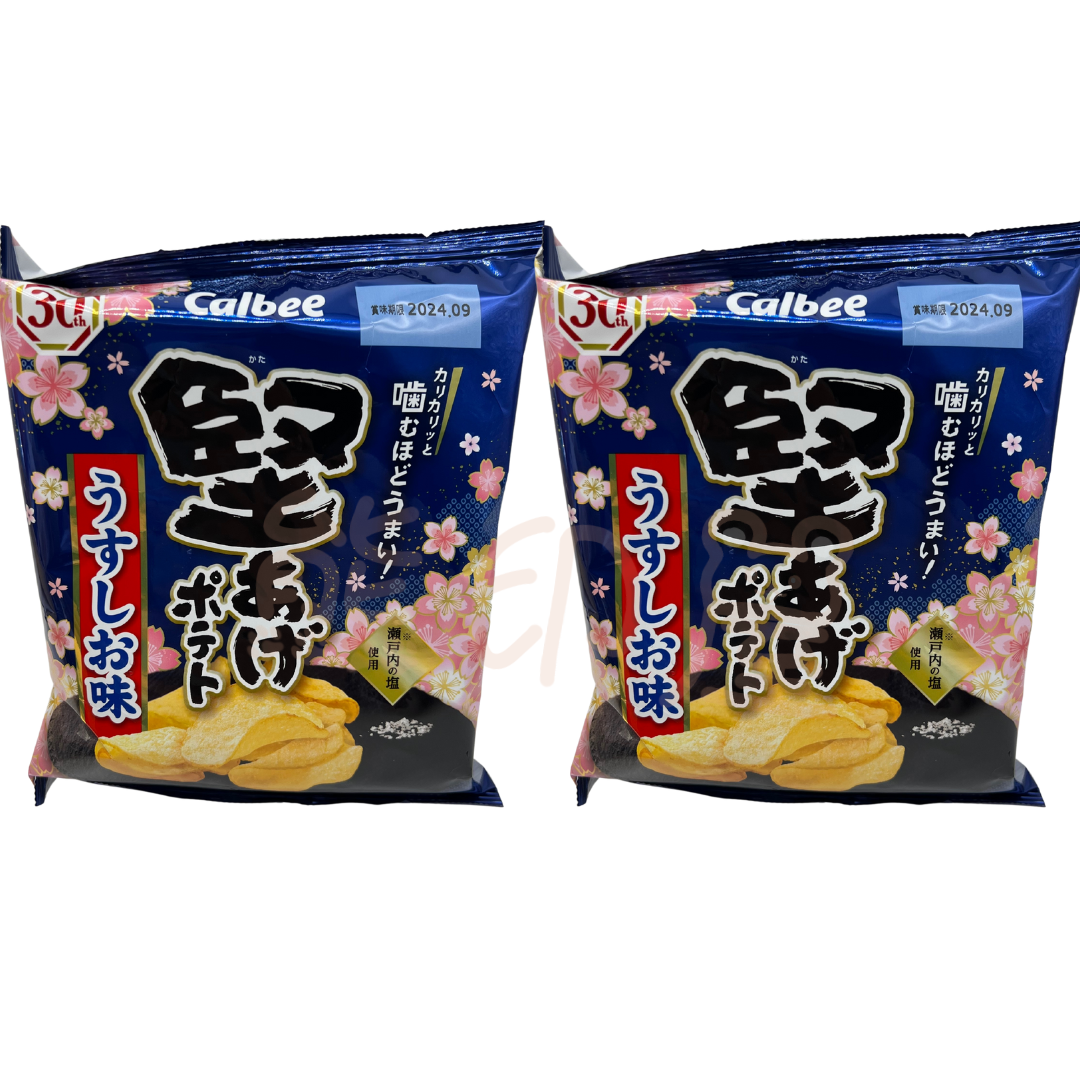 日本卡樂B堅薯片(低鹽味) X2 包  到期日 2026-6-30