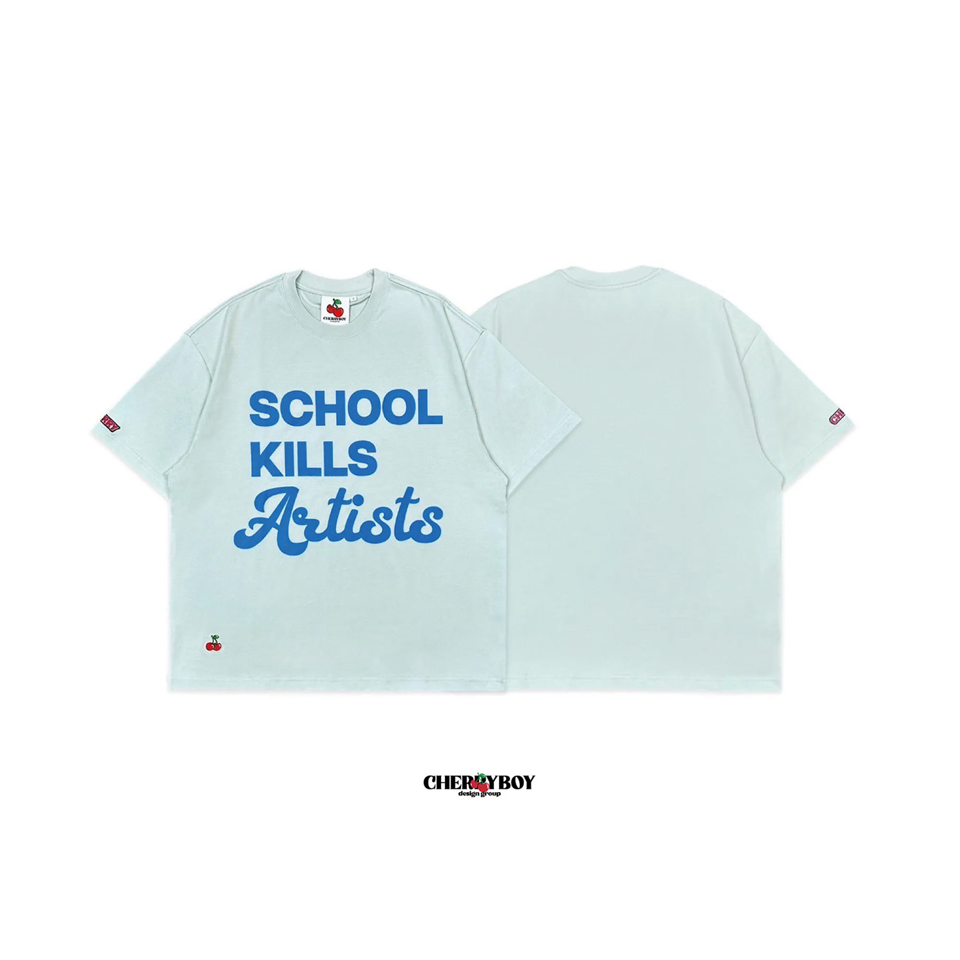 CHERRYBOY SLOGAN TEE【CB24008】